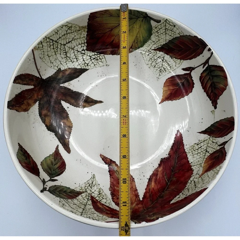 Pier 1 Imports Asheville Ironstone Large Serving Bowl 12